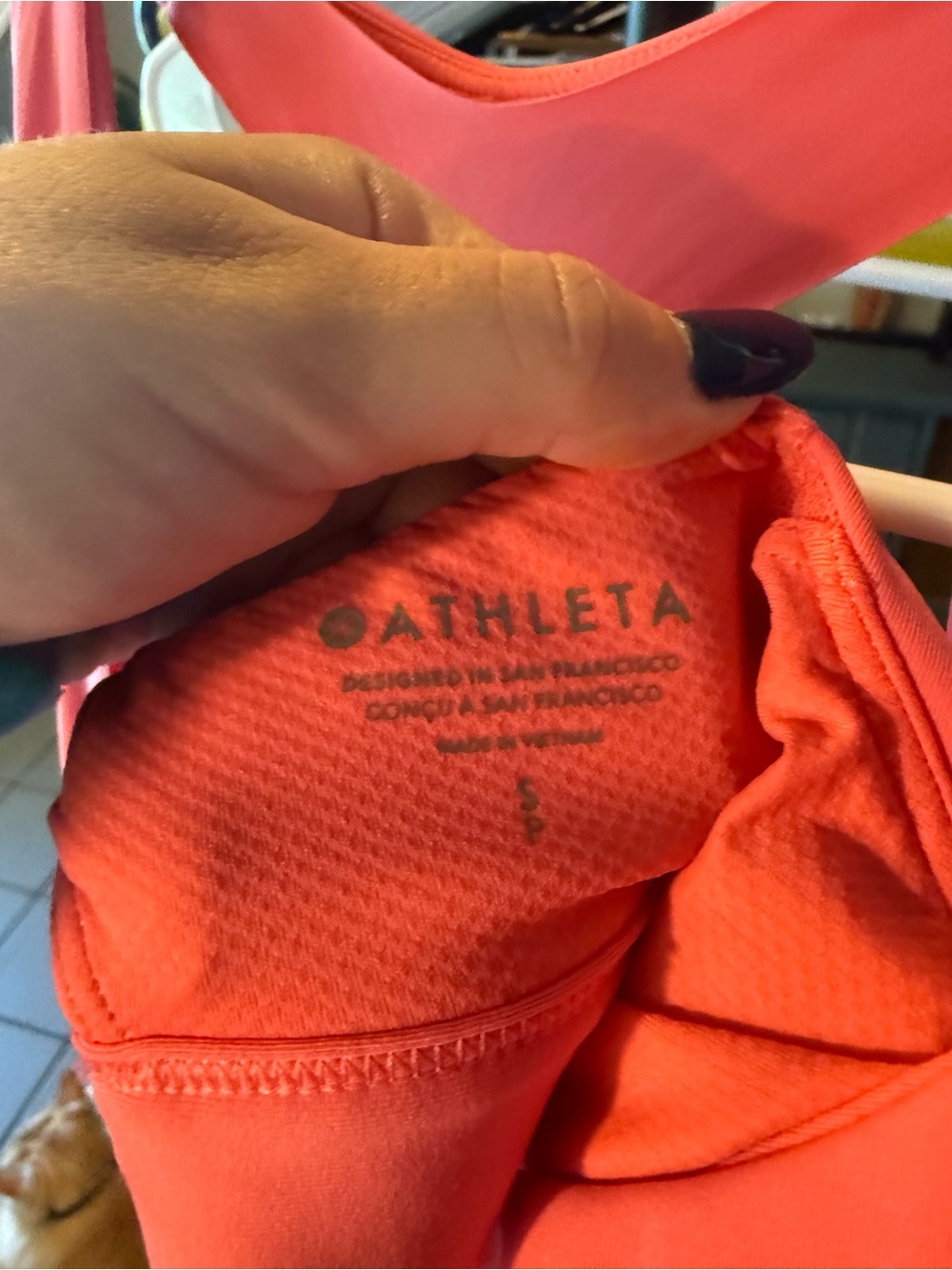 Athleta Coral Racerback Tank - Picture 2 of 2